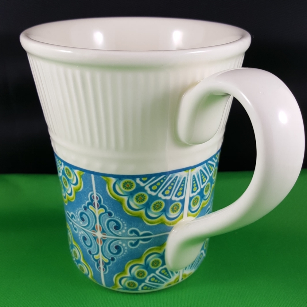 ATLAS Mug, PIER 1 Imports Geometric Design, 14 Fl.oz - Picture 6 of 10